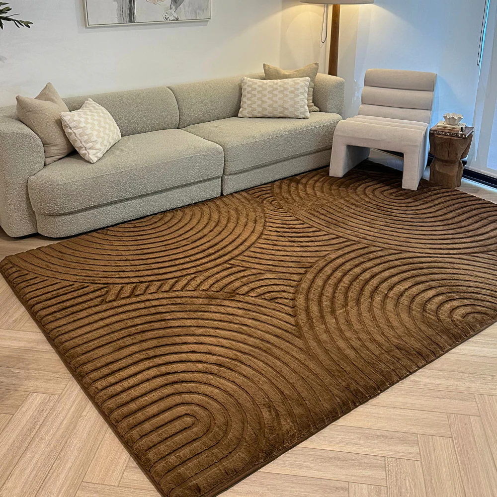 Deluxe Shaggy Relax Mat - 35mm Memory Foam